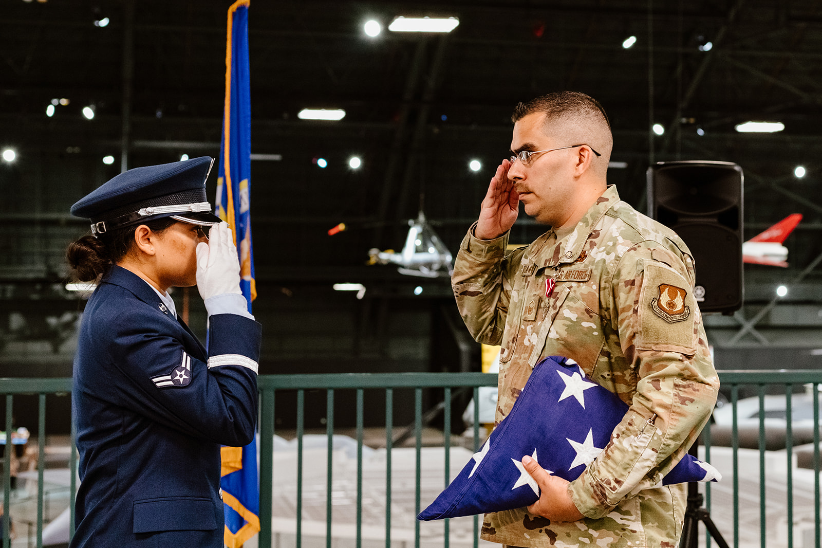 De La Garza - Retirement Ceremony